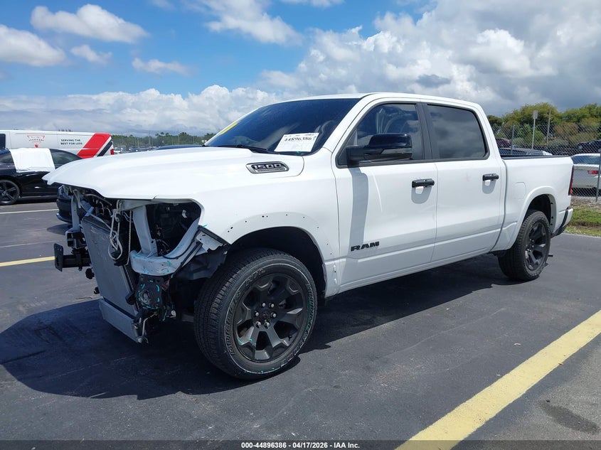 2026 Ram 1500 VIN 1C6SRFFP6TN184686 IAAI salvage auction — FRONT END, Salvage Title, sold $16,550 on 2026-07-27 (photo 2)