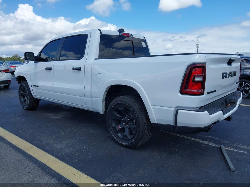 2026 Ram 1500 VIN 1C6SRFFP6TN184686 IAAI salvage auction — FRONT END, Salvage Title, sold $16,550 on 2026-07-27 (photo 3)
