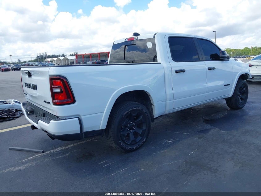 2026 Ram 1500 VIN 1C6SRFFP6TN184686 IAAI salvage auction — FRONT END, Salvage Title, sold $16,550 on 2026-07-27 (photo 4)