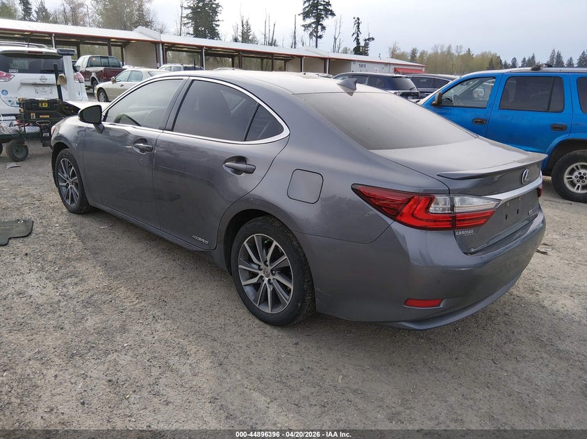 2016 Lexus ES VIN JTHBW1GG2G2120959 IAAI salvage auction — FRONT END, Bill Of Sale (Washington), sold $5,700 on 2026-07-29 (photo 3)