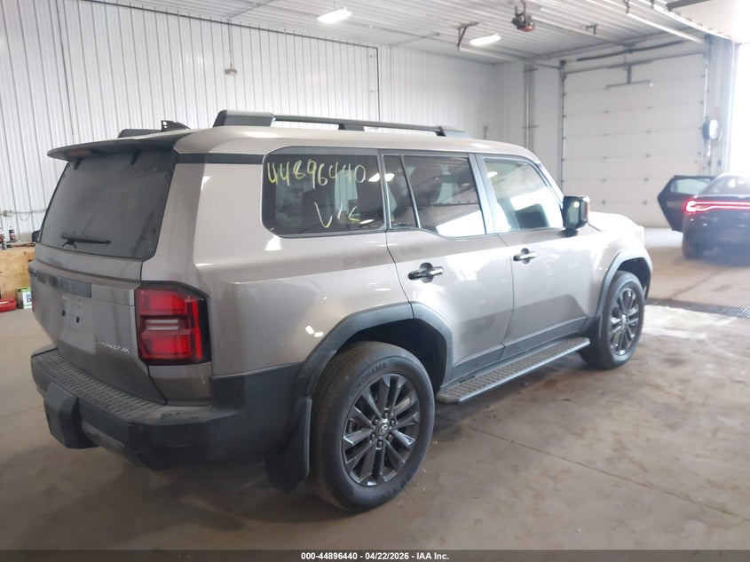 2025 Toyota Land cruiser VIN JTEABFAJ5S5009271 IAAI salvage auction — FRONT END, Salvage (Minnesota), sold $20,100 on 2026-07-30 (photo 4)