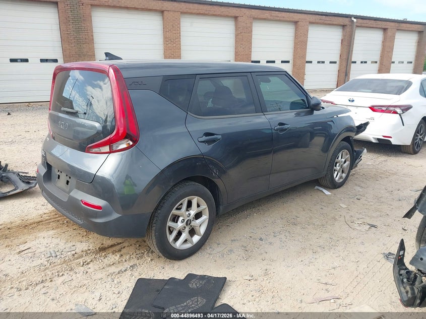 2022 Kia Soul VIN KNDJ23AU3N7810190 IAAI salvage auction — FRONT END, Salvage (North Carolina), sold $2,300 on 2026-07-06 (photo 4)