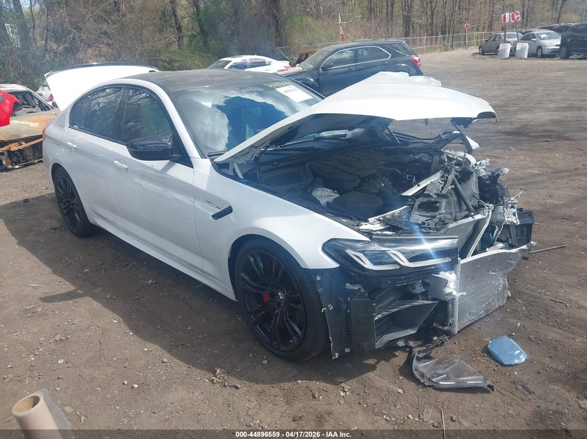 2023 BMW M5 VIN WBS83CH04PCL21461 IAAI salvage auction — FRONT END, Salvage Title, sold $24,050 on 2026-07-13 (photo 1)