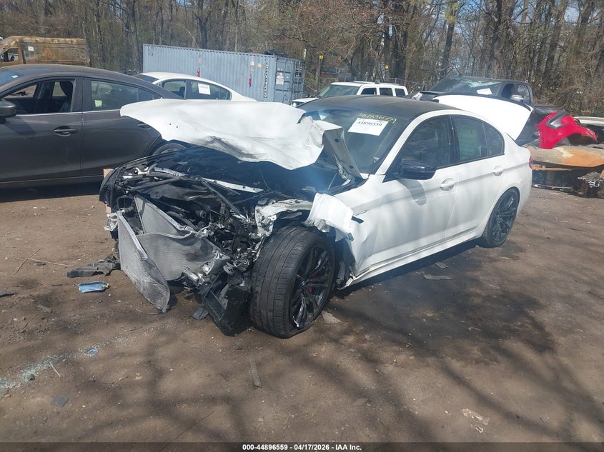 2023 BMW M5 VIN WBS83CH04PCL21461 IAAI salvage auction — FRONT END, Salvage Title, sold $24,050 on 2026-07-13 (photo 2)