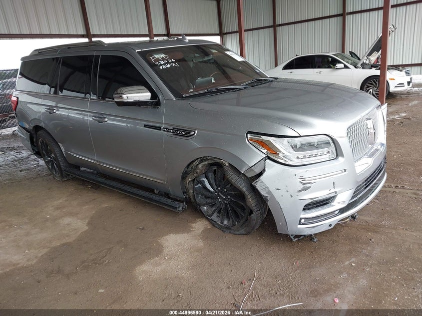 2020 Lincoln Navigator VIN 5LMJJ2TTXLEL10479 IAAI salvage auction — FRONT END, Original (Texas), sold $8,300 on 2026-07-22 (photo 1)