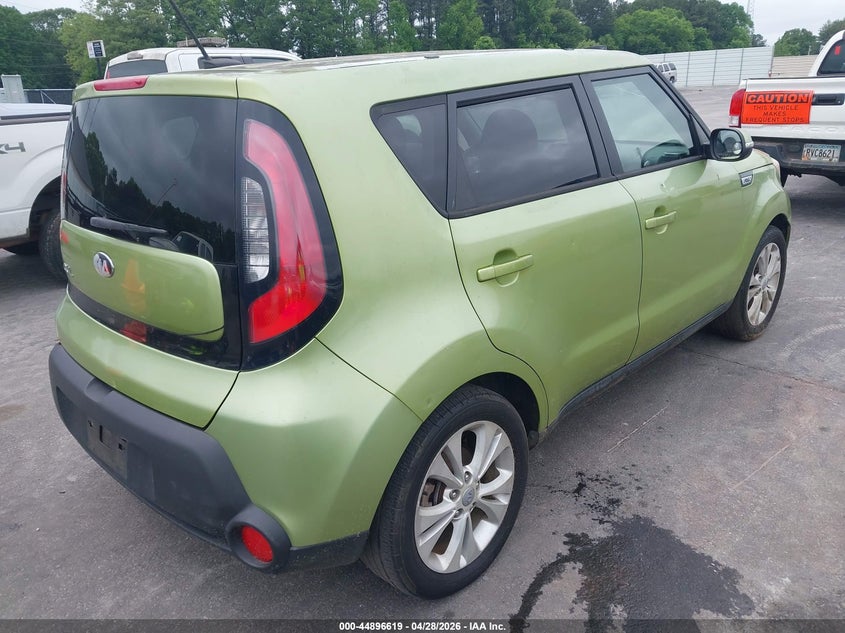 2014 Kia Soul VIN KNDJP3A50E7708517 IAAI salvage auction — NORMAL WEAR, Salvage (Texas), sold $375 on 2026-07-08 (photo 4)