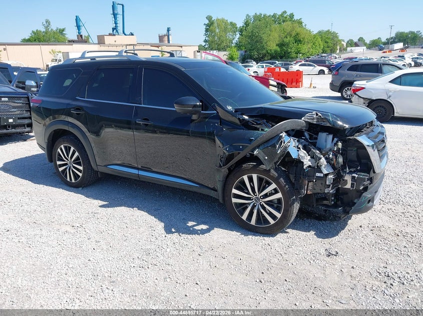 2025 Nissan Pathfinder VIN 5N1DR3DK3SC270681 IAAI salvage auction — FRONT END, Salvage (Kentucky), sold $11,700 on 2026-07-10 (photo 1)