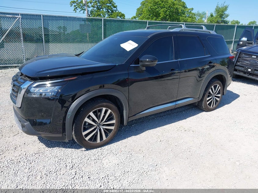 2025 Nissan Pathfinder VIN 5N1DR3DK3SC270681 IAAI salvage auction — FRONT END, Salvage (Kentucky), sold $13,400 on 2026-07-22 (photo 2)
