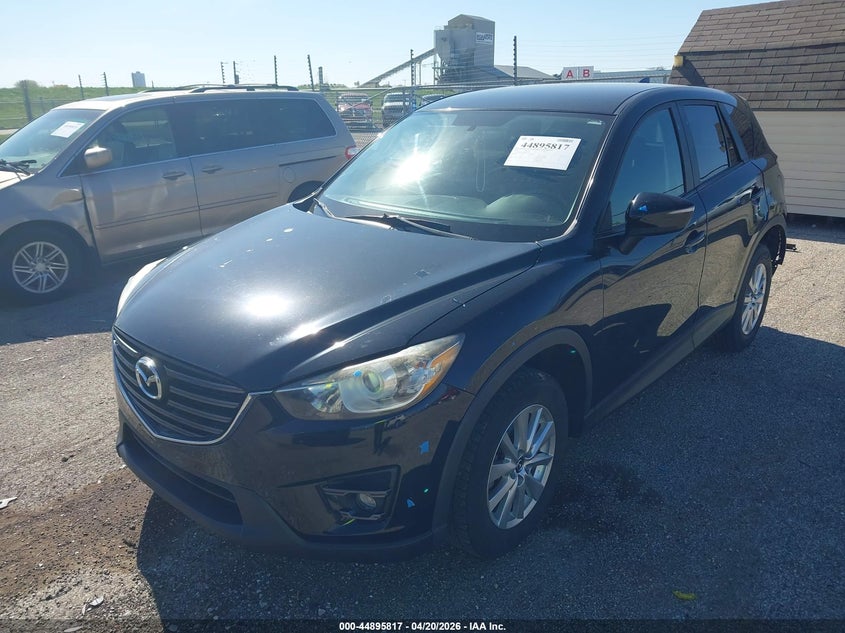 2016 Mazda Cx-5 VIN JM3KE2CY0G0627922 IAAI salvage auction — REAR END, Salvage (Illinois), sold $50 on 2026-07-29 (photo 2)