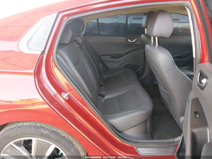 2019 Hyundai Ioniq VIN KMHC85LC2KU112640 IAAI salvage auction — REAR END, Wait Title, sold $750 on 2026-07-14 (photo 8)