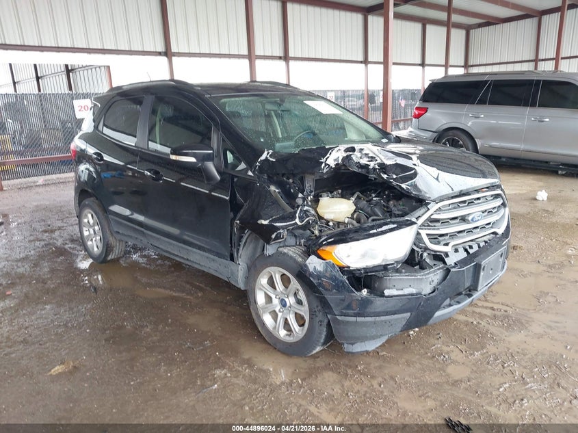 2019 Ford Ecosport VIN MAJ3S2GE6KC295388 IAAI salvage auction — FRONT END, Salvage (Texas), sold $925 on 2026-07-14 (photo 1)