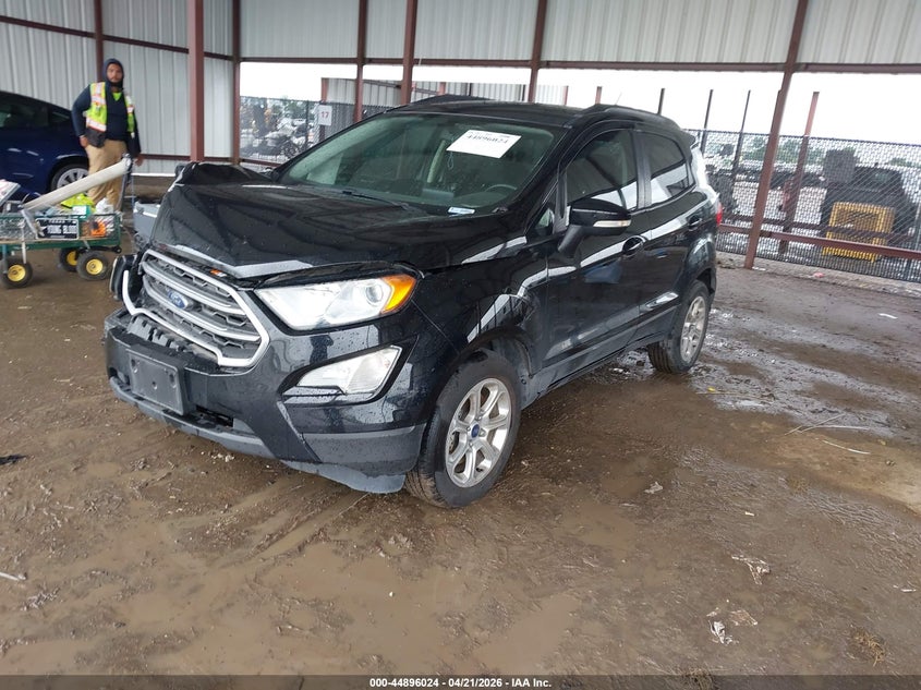 2019 Ford Ecosport VIN MAJ3S2GE6KC295388 IAAI salvage auction — FRONT END, Salvage (Texas), sold $925 on 2026-07-14 (photo 2)