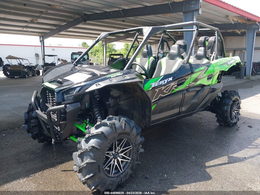 2025 Kawasaki VIN JKARTCJ17SB500293 IAAI salvage auction — LEFT SIDE, Salvage (Louisiana), sold $11,100 on 2026-07-07 (photo 2)
