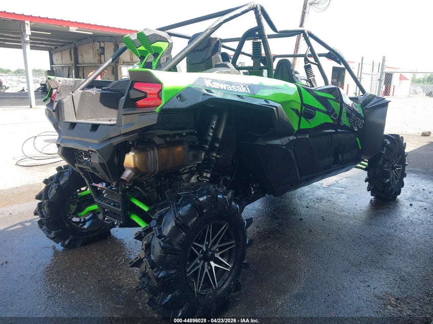 2025 Kawasaki VIN JKARTCJ17SB500293 IAAI salvage auction — LEFT SIDE, Salvage (Louisiana), sold $11,100 on 2026-07-07 (photo 4)