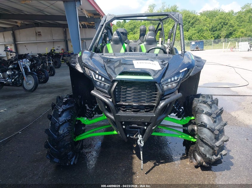 2025 Kawasaki VIN JKARTCJ17SB500293 IAAI salvage auction — LEFT SIDE, Salvage (Louisiana), sold $11,100 on 2026-07-07 (photo 5)