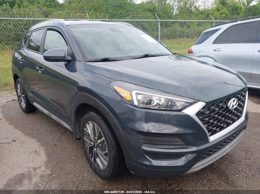 2021 Hyundai Tucson VIN KM8J33AL8MU283988 IAAI salvage auction — LEFT SIDE, Salvage (Louisiana), sold $5,850 on 2026-07-21 (photo 1)