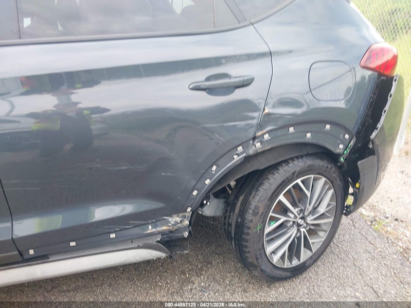2021 Hyundai Tucson VIN KM8J33AL8MU283988 IAAI salvage auction — LEFT SIDE, Salvage (Louisiana), sold $5,850 on 2026-07-21 (photo 6)