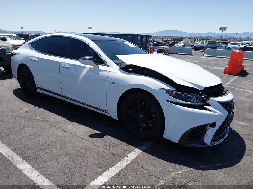 2018 Lexus Ls VIN JTHB51FF1J5000331 IAAI salvage auction — FRONT END, Salvage Title, sold $16,400 on 2026-07-10 (photo 1)