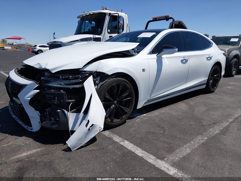 2018 Lexus Ls VIN JTHB51FF1J5000331 IAAI salvage auction — FRONT END, Salvage Title, sold $16,400 on 2026-07-10 (photo 2)
