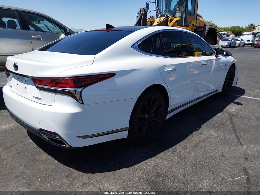 2018 Lexus Ls VIN JTHB51FF1J5000331 IAAI salvage auction — FRONT END, Salvage Title, sold $16,400 on 2026-07-10 (photo 4)