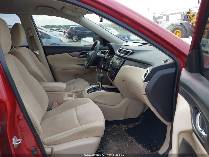 2016 Nissan Rogue VIN JN8AT2MV4GW136656 IAAI salvage auction — FRONT END, Original (Texas), sold $1,800 on 2026-07-07 (photo 5)