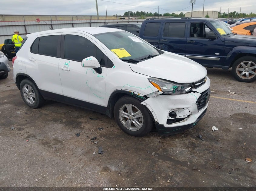2021 Chevrolet Trax VIN KL7CJKSB4MB301186 IAAI salvage auction — RIGHT FRONT, Original (Texas), sold $1,225 on 2026-07-22 (photo 1)