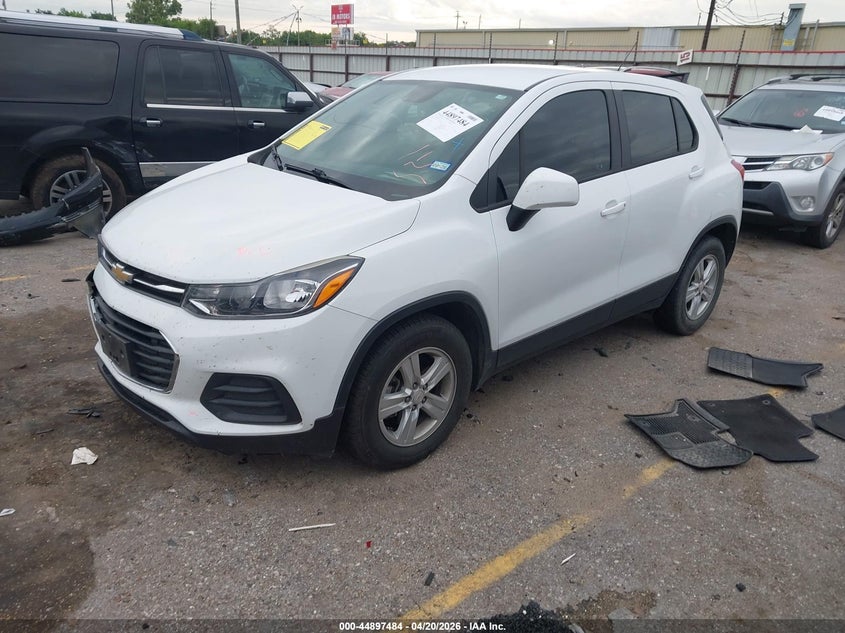 2021 Chevrolet Trax VIN KL7CJKSB4MB301186 IAAI salvage auction — RIGHT FRONT, Original (Texas), sold $1,225 on 2026-07-22 (photo 2)