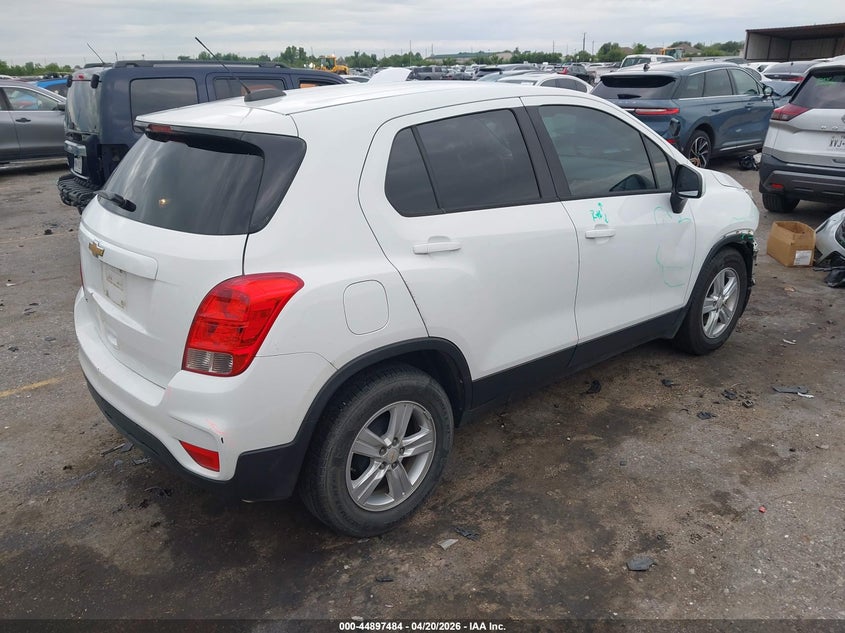 2021 Chevrolet Trax VIN KL7CJKSB4MB301186 IAAI salvage auction — RIGHT FRONT, Original (Texas), sold $1,225 on 2026-07-22 (photo 4)