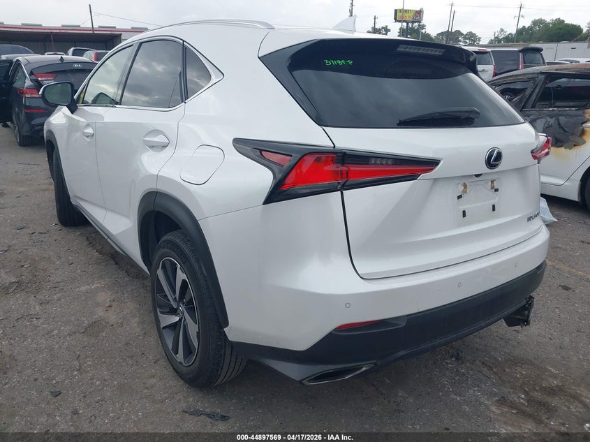 2018 Lexus Nx VIN JTJYARBZ7J2091898 IAAI salvage auction — RIGHT SIDE, Original (Texas), sold $7,050 on 2026-07-29 (photo 3)