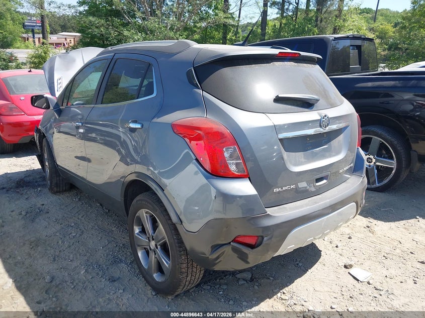 2014 Buick Encore VIN KL4CJBSB5EB516610 IAAI salvage auction — FRONT & REAR, Salvage (Georgia), sold $700 on 2026-07-14 (photo 3)