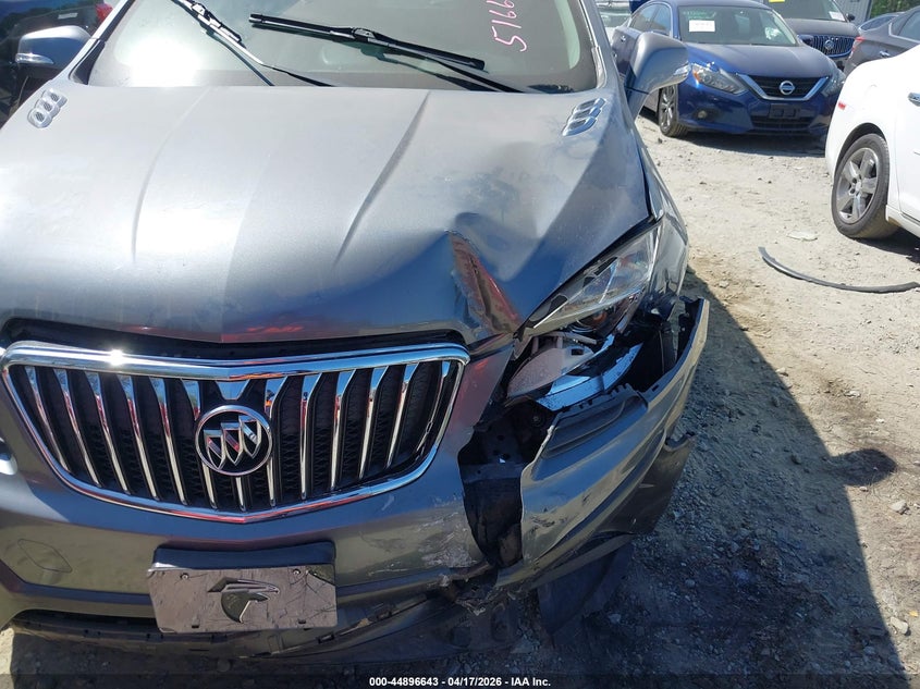 2014 Buick Encore VIN KL4CJBSB5EB516610 IAAI salvage auction — FRONT & REAR, Salvage (Georgia), sold $700 on 2026-07-14 (photo 6)