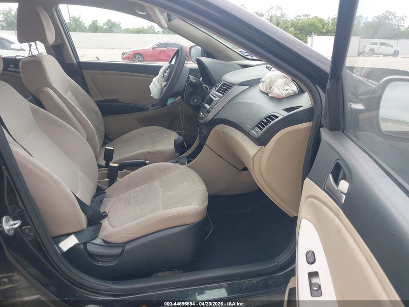 2016 Hyundai Accent VIN KMHCT4AE6GU006292 IAAI salvage auction — FRONT END, Salvage (Texas), sold $250 on 2026-07-24 (photo 5)