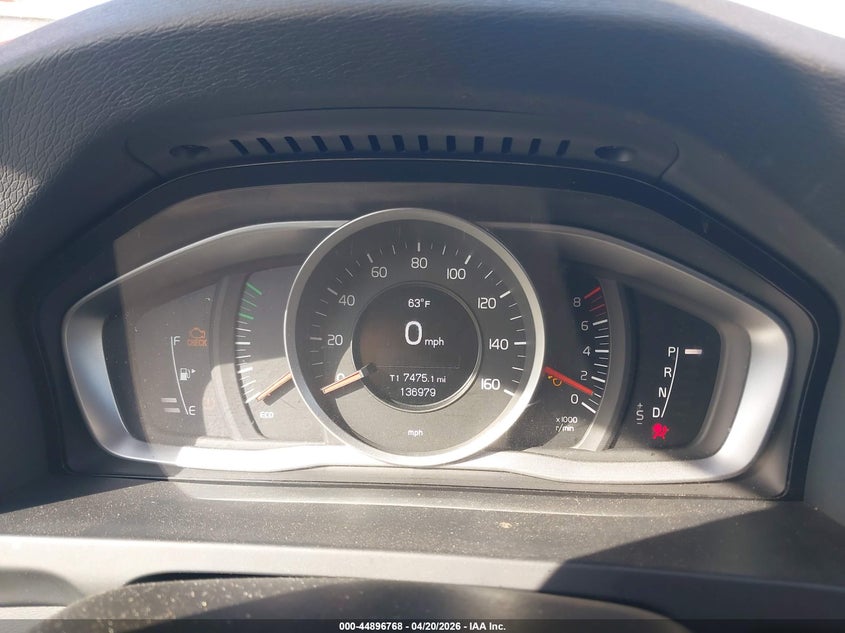 2017 Volvo S60 VIN YV140MTL8H2434322 IAAI salvage auction — FRONT END, Salvage (Alabama), sold $1,275 on 2026-07-28 (photo 7)