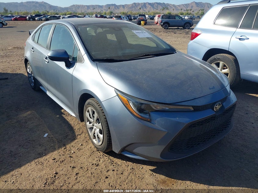 2022 Toyota Corolla VIN 5YFEPMAE3NP320395 IAAI salvage auction — REAR END, Wait Title, sold $4,050 on 2026-07-07 (photo 1)