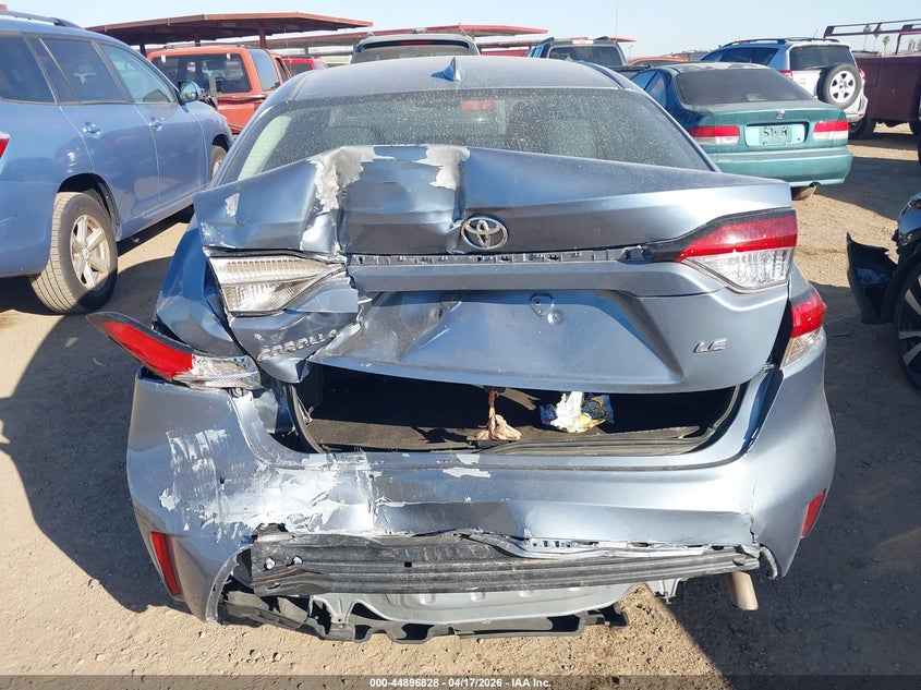 2022 Toyota Corolla VIN 5YFEPMAE3NP320395 IAAI salvage auction — REAR END, Wait Title, sold $4,050 on 2026-07-07 (photo 6)