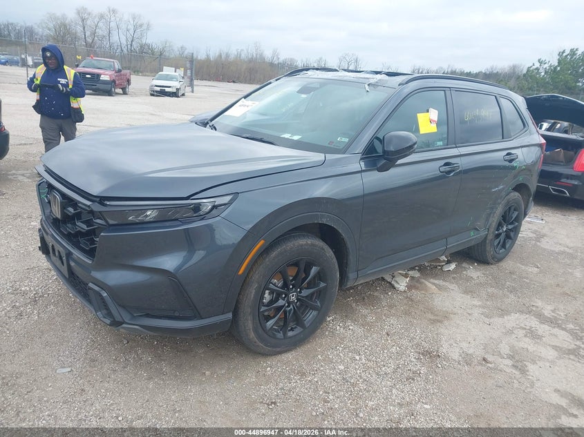 2026 Honda Cr-v VIN 7FARS6H88TE015886 IAAI salvage auction — LEFT & RIGHT, Salvage (Illinois), sold $14,250 on 2026-07-14 (photo 2)