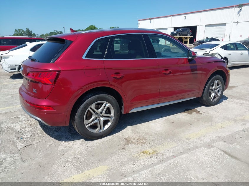 2018 Audi Q5 VIN WA1BNAFY6J2178508 IAAI salvage auction — FRONT END, Wait Title, sold $5,900 on 2026-07-15 (photo 4)