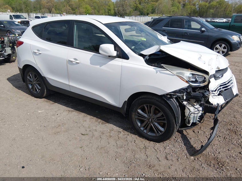 2015 Hyundai Tucson VIN KM8JT3AF1FU061029 IAAI salvage auction — FRONT END, Salvage (Idaho), sold $1,350 on 2026-07-28 (photo 1)