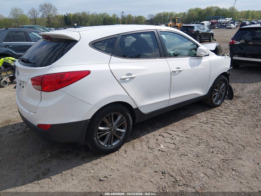 2015 Hyundai Tucson VIN KM8JT3AF1FU061029 IAAI salvage auction — FRONT END, Salvage (Idaho), sold $1,350 on 2026-07-28 (photo 4)