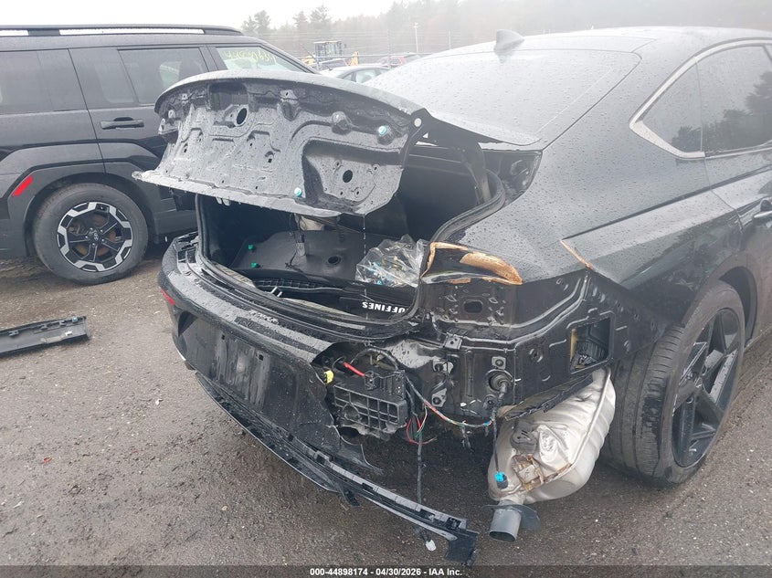 2023 Genesis G80 VIN KMTGA4SC9PU150607 IAAI salvage auction — REAR END, Salvage (Massachusetts), sold $12,150 on 2026-07-24 (photo 6)