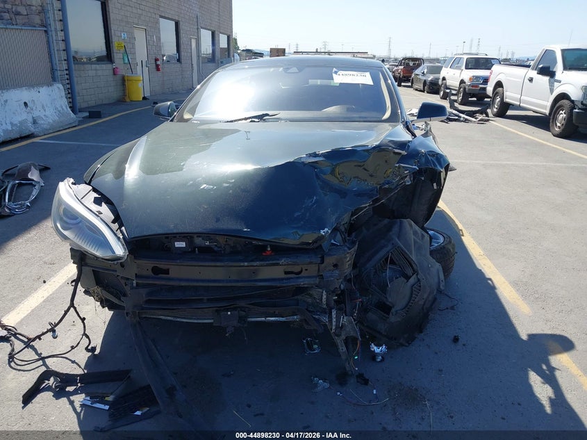 2014 Tesla Model s VIN 5YJSA1H17EFP53722 IAAI salvage auction — FRONT END, Wait Title, sold $1,800 on 2026-07-13 (photo 6)