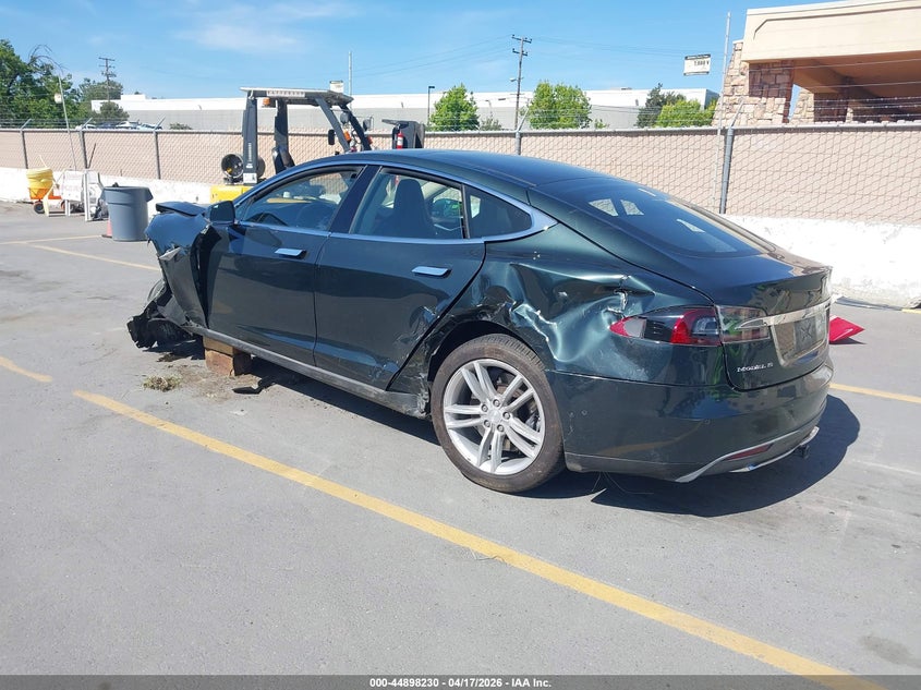 2014 Tesla Model s VIN 5YJSA1H17EFP53722 IAAI salvage auction — FRONT END, Wait Title, sold $1,800 on 2026-07-13 (photo 3)