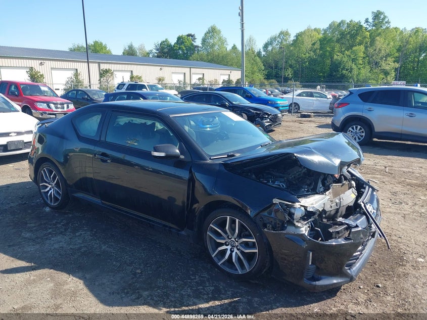 2015 Scion Tc VIN JTKJF5C72FJ004992 IAAI salvage auction — FRONT END, Wait Title, sold $550 on 2026-09-06 (photo 1)