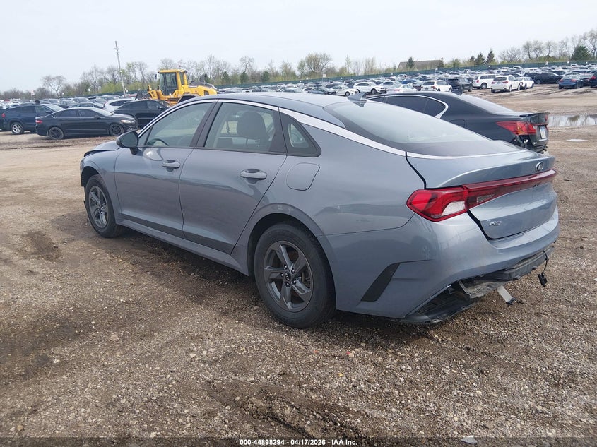 2021 Kia K5 VIN 5XXG24J26MG081364 IAAI salvage auction — FRONT & REAR, Salvage (Illinois), sold $1,100 on 2026-07-29 (photo 3)