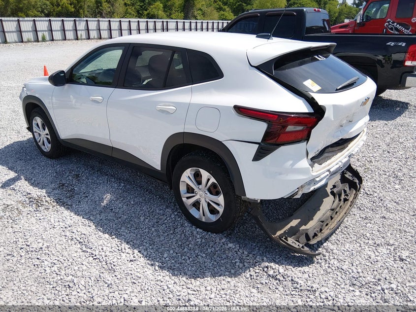 2024 Chevrolet Trax VIN KL77LFE27RC001478 IAAI salvage auction — REAR END, Salvage (Louisiana), sold $3,950 on 2026-07-09 (photo 3)