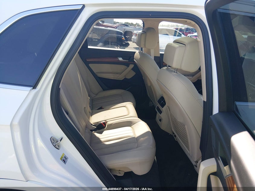 2021 Audi Q5 VIN WA1BAAFY8M2078720 IAAI salvage auction — FRONT & REAR, Wait Title, sold $9,700 on 2026-07-22 (photo 8)