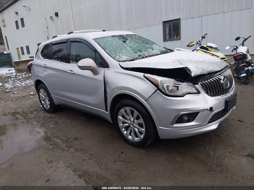 2017 Buick Envision VIN LRBFXDSA5HD066422 IAAI salvage auction — RIGHT FRONT, Salvage (Vermont), sold $225 on 2026-07-23 (photo 1)