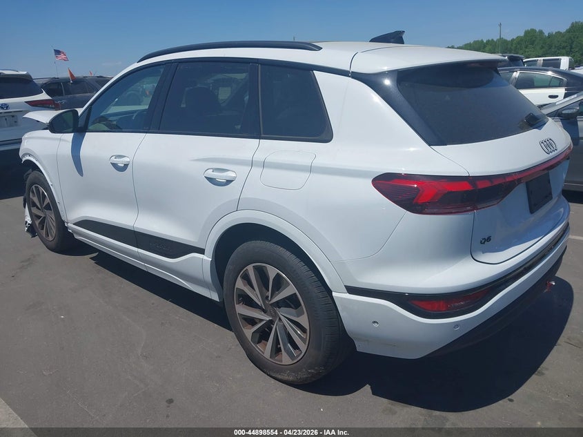 2025 Audi Q6 VIN WA124BGFXSA073645 IAAI salvage auction — FRONT END, Salvage Title, sold $22,150 on 2026-07-15 (photo 3)