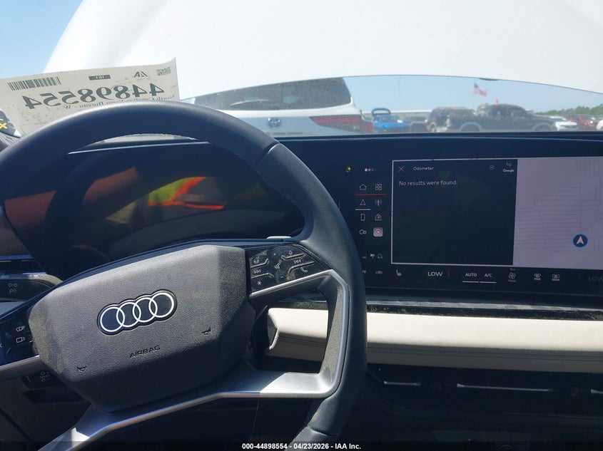 2025 Audi Q6 VIN WA124BGFXSA073645 IAAI salvage auction — FRONT END, Salvage Title, sold $22,150 on 2026-07-15 (photo 7)