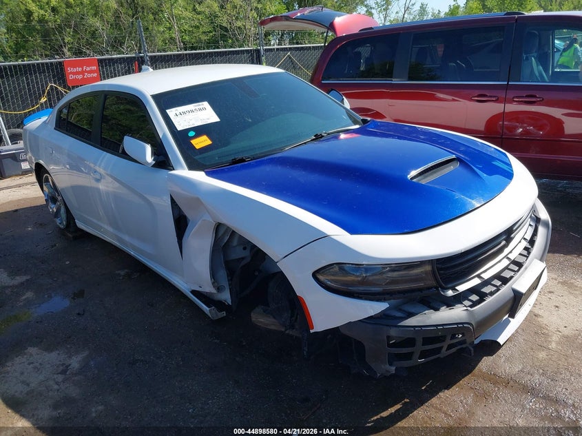 2016 Dodge Charger VIN 2C3CDXCT0GH302169 IAAI salvage auction — RIGHT FRONT, Wait Title, sold $3,750 on 2026-07-23 (photo 1)